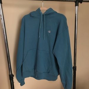 Blue champion hoodie